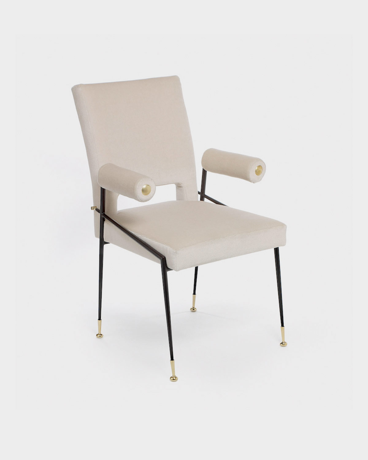 The Lewis Arm Dining Chair by Studio Van den Akker