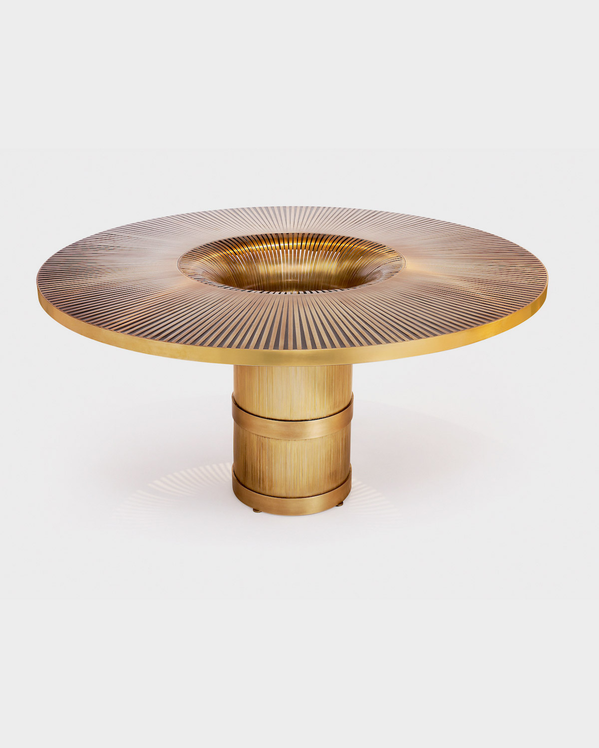 The Vortex Dining Table by Yann Dessauvages